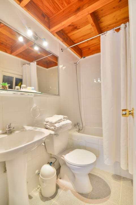 Superior Double Room | Bathroom | Combined shower/tub, rainfall showerhead, free toiletries, hair dryer