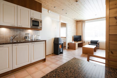 Alp Holiday Apartment, 1 bedroom, 42m2, kitchen, sauna | Private kitchen