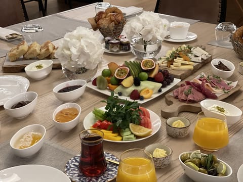 Daily buffet breakfast (EUR 25 per person)