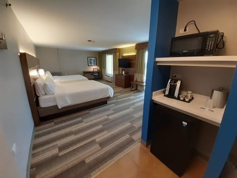 Suite, 2 Queen Beds, Accessible (Communications) | In-room safe, desk, iron/ironing board, free cribs/infant beds