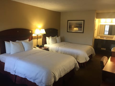 Room, 2 Double Beds, Non Smoking | Premium bedding, down comforters, pillowtop beds, in-room safe