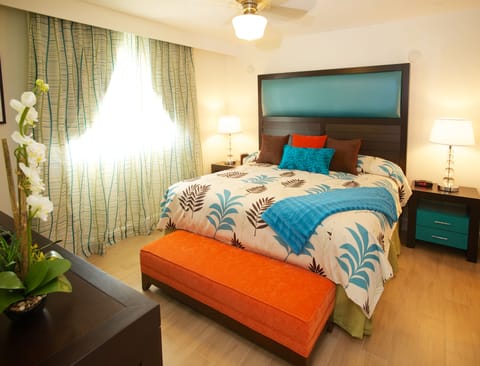 Superior Suite, 2 Bedrooms, Ocean View, Beachfront | 1 bedroom, premium bedding, in-room safe, iron/ironing board