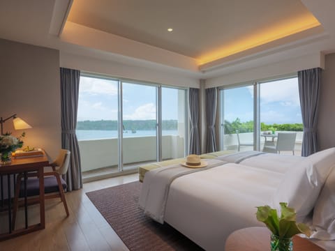 Suite, 1 Twin Bed (Nago Bay) | Premium bedding, minibar, in-room safe, desk