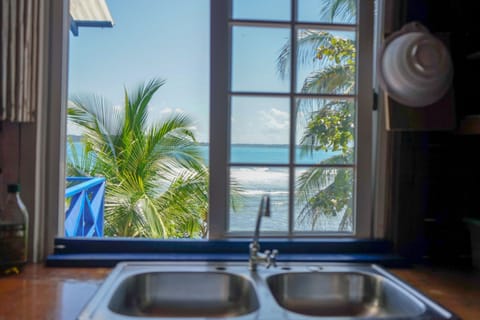 Apartment, 2 Bedrooms, Ocean View | Private kitchen | Freezer, dining tables