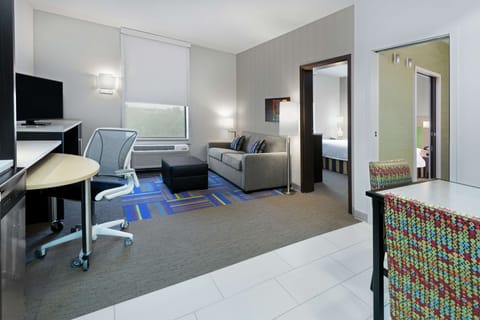 Suite, 1 Bedroom, Non Smoking | Premium bedding, in-room safe, blackout drapes, iron/ironing board