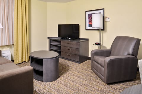 Suite, 1 Bedroom | In-room safe, desk, blackout drapes, iron/ironing board