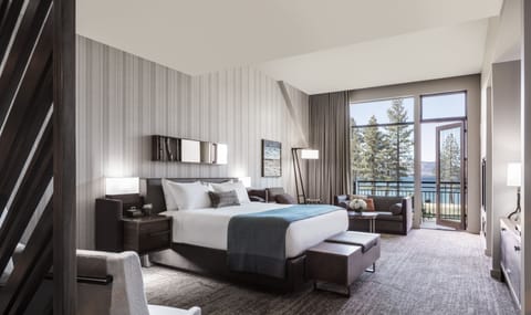 Premier Room, 1 King Bed, Lake View (Tahoe) | Egyptian cotton sheets, premium bedding, in-room safe, desk