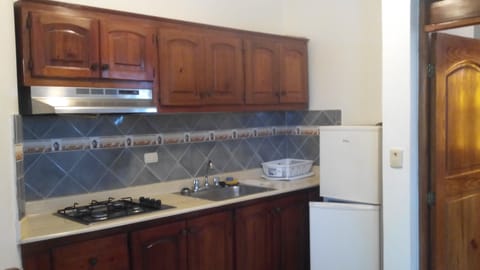 Two Bedroom Apartment | Private kitchen | Full-size fridge, oven, stovetop, espresso maker