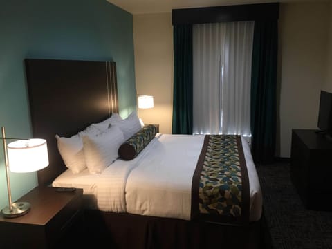 Suite, 1 King Bed, Non Smoking, Kitchenette | Premium bedding, down comforters, pillowtop beds, in-room safe