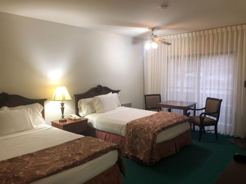 Deluxe Room, 2 Queen Beds | Blackout drapes, WiFi, bed sheets