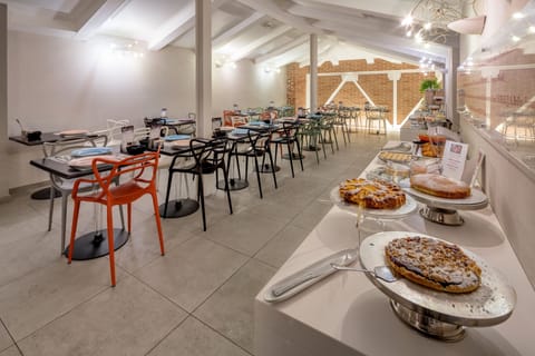 Daily buffet breakfast (EUR 8 per person)