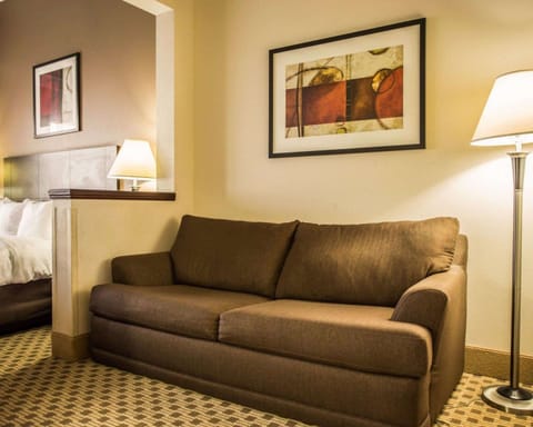 Suite, 1 King Bed, Non Smoking | Iron/ironing board, free WiFi, bed sheets