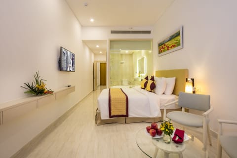 Diamond Residence 1 Bedroom | Egyptian cotton sheets, premium bedding, minibar, in-room safe