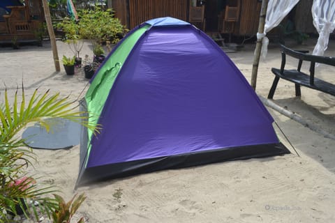 Camping Tent (Double) | Laptop workspace, bed sheets