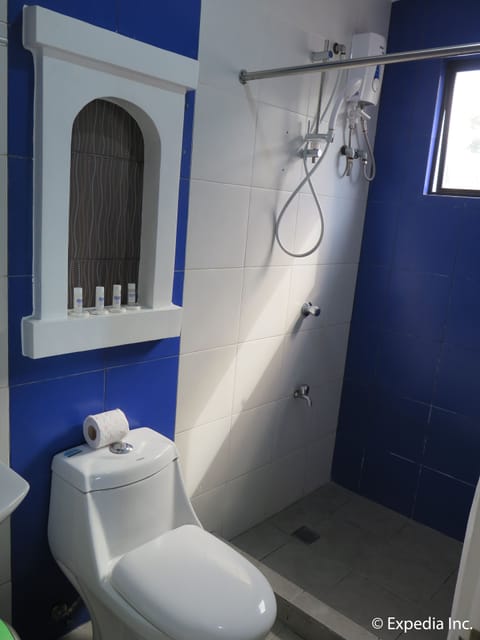 Room 306 | Bathroom | Shower, free toiletries, hair dryer, towels