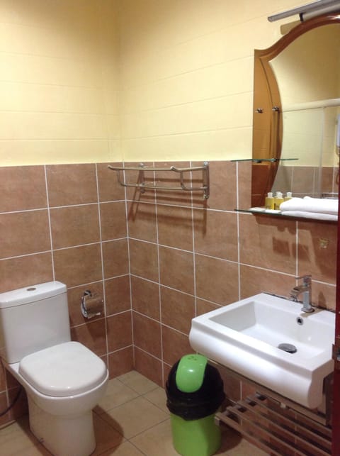 Standard Twin Room | Bathroom | Shower, free toiletries, slippers, towels