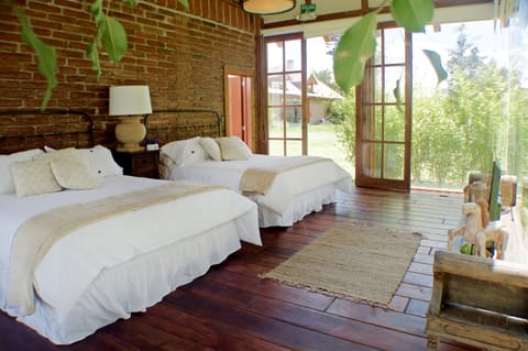 Deluxe Double Room, Garden View, Garden Area | Frette Italian sheets, premium bedding, down comforters, pillowtop beds