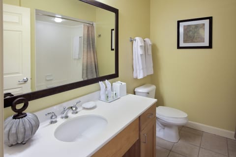 XDeluxe room | Bathroom | Combined shower/tub, deep soaking tub, free toiletries, hair dryer