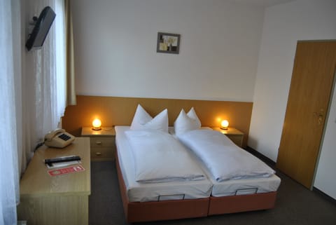 Standard Double Room | Premium bedding, pillowtop beds, in-room safe, blackout drapes