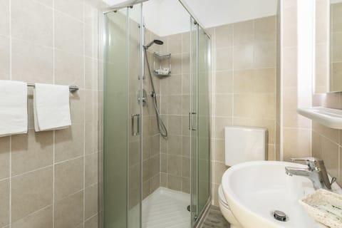 Double or Twin Room, Balcony | In-room safe, desk, free WiFi, bed sheets