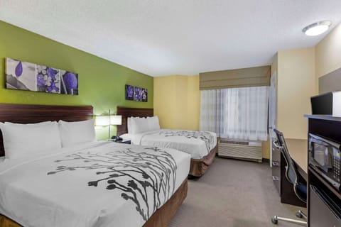 Room, 2 Queen Beds, Non Smoking (Pet-Friendly) | Premium bedding, in-room safe, desk, laptop workspace