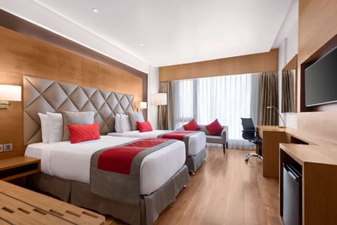 Deluxe Room Twin Beds | 1 bedroom, premium bedding, minibar, in-room safe