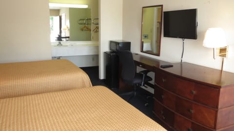 Room, 2 Double Beds, Non Smoking | Desk, free WiFi, bed sheets