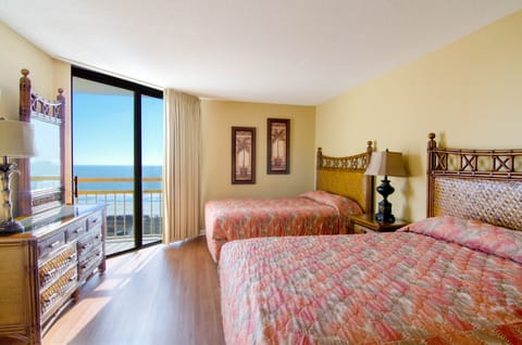 Condo, 2 Bedrooms, Beachfront | In-room safe, iron/ironing board, free wired internet, bed sheets