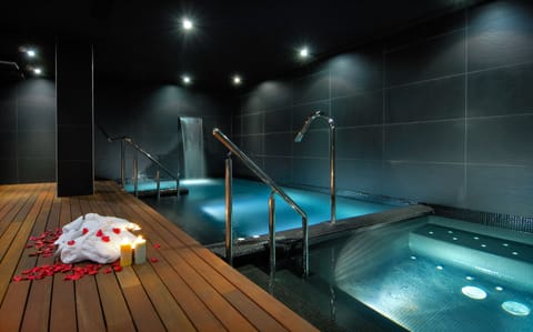 Sauna, spa tub, Turkish bath, body treatments, facials, massages