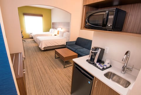 Suite, 2 Queen Beds | In-room safe, desk, iron/ironing board, free WiFi