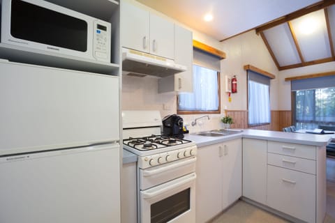 Hebe Haven | Private kitchenette | Electric kettle, toaster