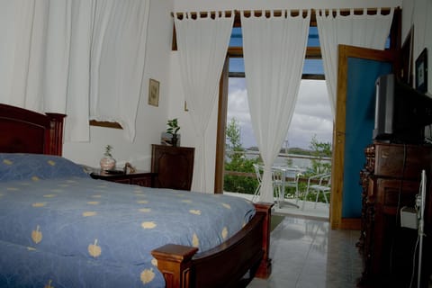 Double Room, Balcony, Ocean View | Pillowtop beds, in-room safe, desk, free WiFi