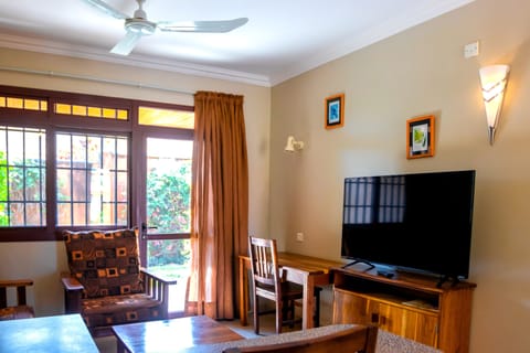 Premier Apartment, 1 Bedroom | Living area | TV