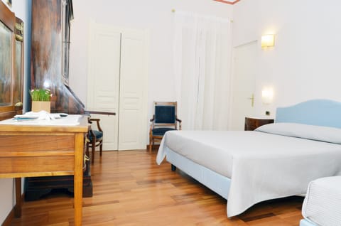 Triple Room | Premium bedding, in-room safe, individually furnished, desk