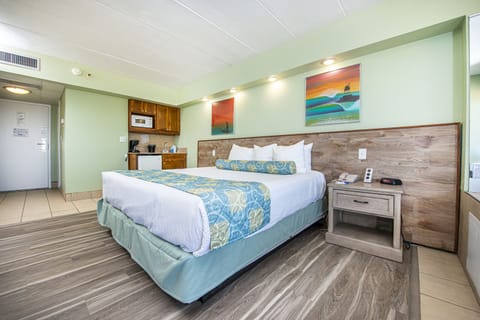 Superior Room, 1 King Bed, Ocean View, Oceanfront | In-room safe, laptop workspace, iron/ironing board, free WiFi