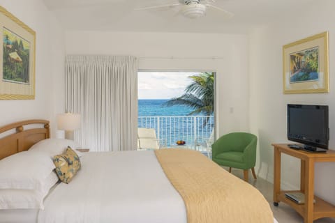 Beachfront Studio | In-room safe, blackout drapes, iron/ironing board, free WiFi