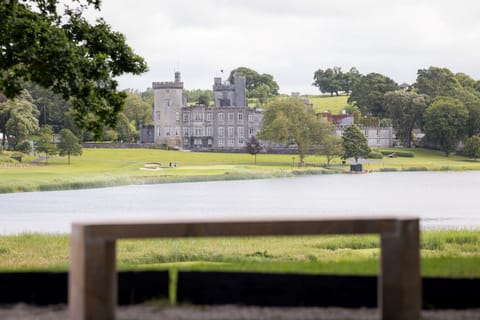 Outdoor wedding area