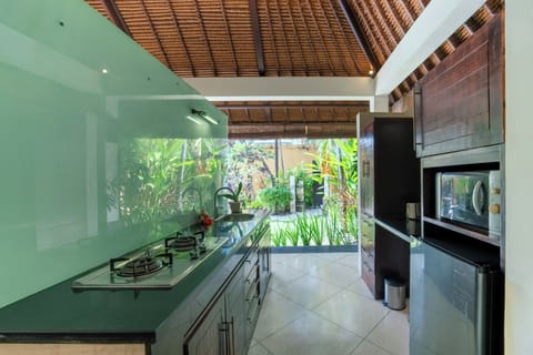 Honeymoon Villa, 1 Bedroom, Private Pool | Private kitchen | Fridge, microwave, stovetop, coffee/tea maker