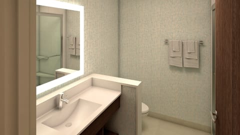 Standard Room | Bathroom | Shower, free toiletries, hair dryer, towels