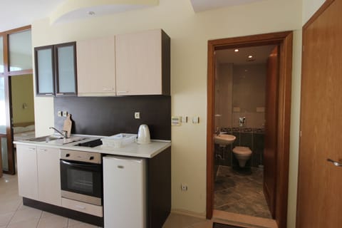 Comfort Apartment (7 adults) | Private kitchenette | Fridge, oven, stovetop, electric kettle