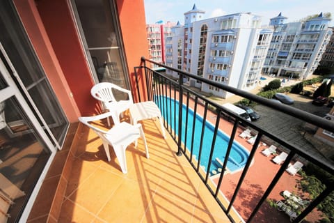 Comfort Apartment, Pool View | View from room