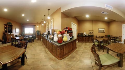 Free buffet breakfast