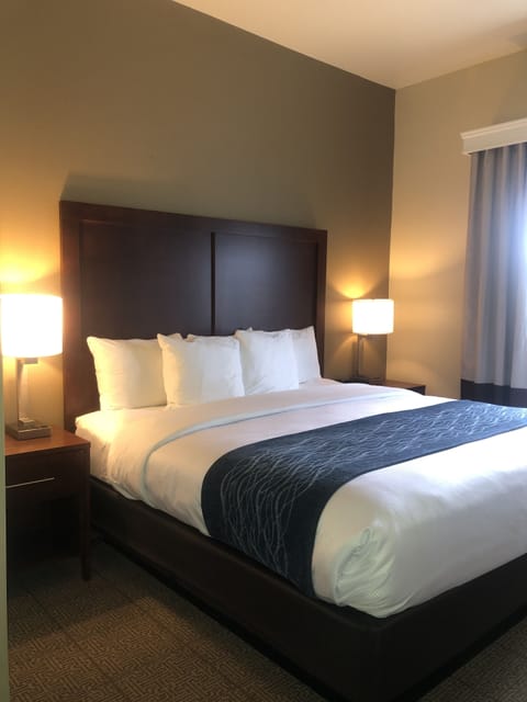 Suite, 1 Bedroom, Non Smoking | In-room safe, desk, blackout drapes, soundproofing