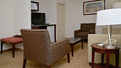 Suite, 1 King Bed with Sofa bed | In-room safe, desk, iron/ironing board, free cribs/infant beds