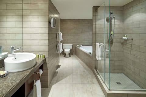 Presidential Suite, 1 King Bed | Bathroom | Shower, free toiletries, hair dryer, towels