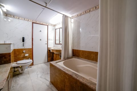 Deluxe Room | Bathroom | Free toiletries, towels