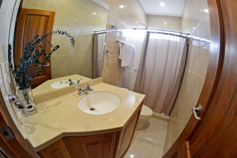 Twin Room, 2 Queen Beds | Bathroom | Shower, free toiletries, towels