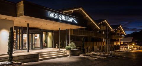 Front of property - evening/night