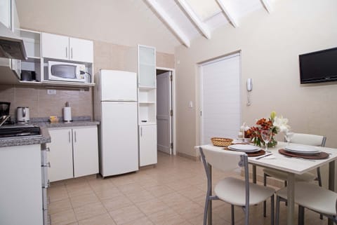 Superior Apartment, 1 Bedroom | Private kitchen | Full-size fridge, microwave, oven, toaster