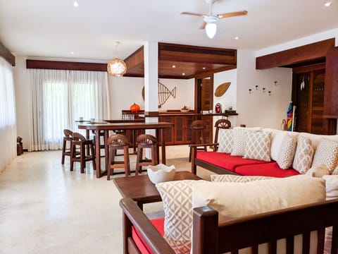 Villa, 3 Bedrooms, Balcony | In-room dining